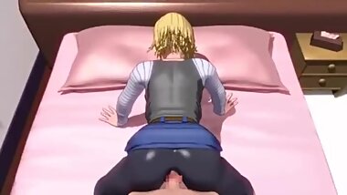 Android 18 fucked from behind