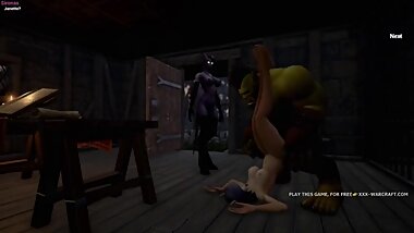 Whorecraft sex 3d anal action, episode #2