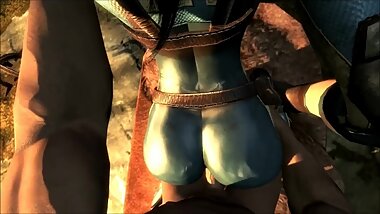 Jessica The Vault Girl Gets Fucked Hard in Jumpsuit Skyrim Fallout 3D Porn