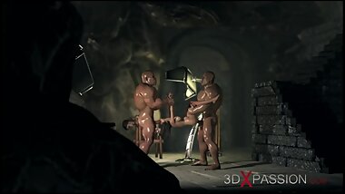Dungeon. Part 1. 3D animation