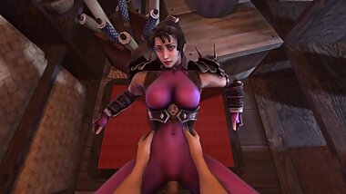 Soul Calibur, Cassandra, Isabella, Taki, Sophitia 3d Animation Compilation [10 min + Full HD]