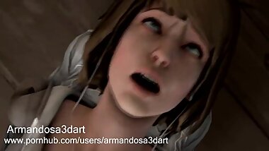 Sexy Max Caulfield enjoys big monster dick - armandosa3dart
