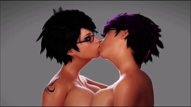 Rikolo's Rebecca And Her Big Dickgirl Friends - A Duskhaven Futa HMV