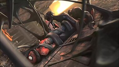 She-Venom Says Spiderman Is His Prey By Whitecrow