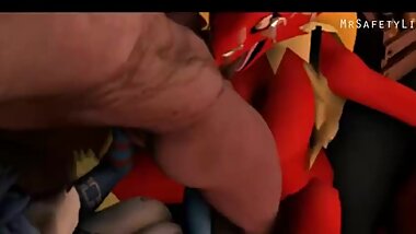 Krystal Blaziken aand Human