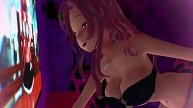 [MMD] R-18 Serizawa Renka's Sword Saint Dance