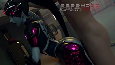 Overwatch - Widowmaker anal