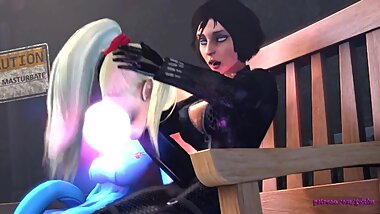Bioshock infinite: One night in the park FUTA