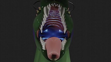 3D Dragon Vore Animation