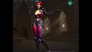 Hot and Sexy Skye from Paladins, her goddess body , tasty ass and tits.