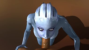 liara t'soni POV blowjob