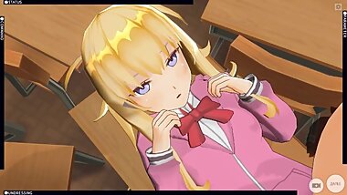 3D HENTAI Gabriel Fucks After School