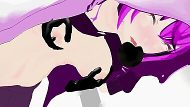 AZUMAIN LOKI PURPLE HAIR VIDEO COLOR EDIT ??