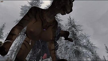 Dragonman X Khajiit 2