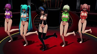 3D MMD - Galaxias - Bondage Dance