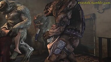 Dead or Alive 5 Monster Orgy