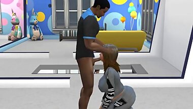 Monsta head from new Roomy Sims 4 Reality SHow