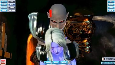 Sylvanas demolished by MANDINGO orc
