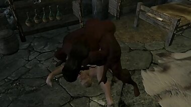 SUCCUBUS AMAZON DEMONESS GIANTESS AGATHICKA PT4 SKYRIM REVERSE femdom