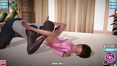 3D hentai game anime shhh be quite sis and play with our body