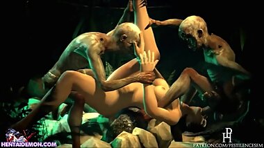 Hardcore Monster Fuck Compilation 1
