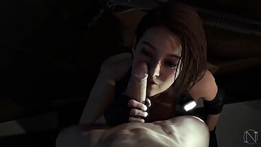 Jill Valentine - S.T.A.R.S. Interrogation (Animation W/Sound)