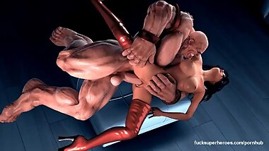Juggernut and the breasty slut