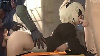 2B ( Nier Automata ) // Compilation
