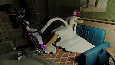 widowmaker testing blender particle system :D