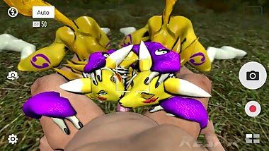 Couple Renamon POV Loop