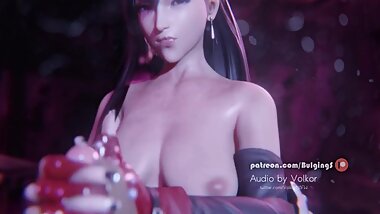 Tifa Handjob
