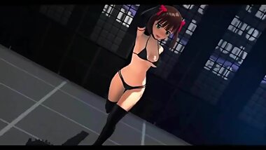 [MMD] R-18 Haruka - Basshunter Dota
