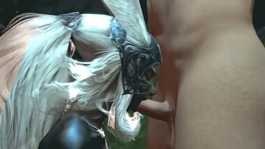 NSFW Final Fantasy, Fran Part 2 3D Hentai Animation Good Quality, Long