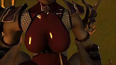Taki Fucks With a Skinny Guy SOULCALIBUR SKYRIM 3D PORN