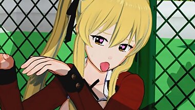 Kakegurui - Mary Saotome 3D Hentai