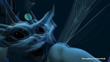 Sexy Horny Aliens go at it in an out of this world experience
