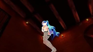 [MMD] R-18 Miku Al final de la fiesta.