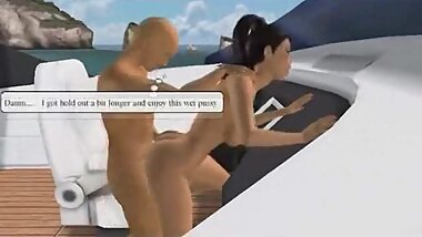 Big tit 3D fucking