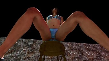 Gia's Secret Box - giantess 3d animation foot fetish trample