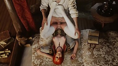 The Witcher 3 - Geralt and Shani