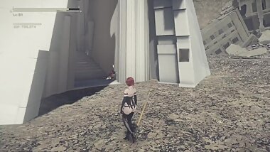 NieR:Automata GOTY Ending C A2 Nude Mod Sexy Outfit FullWalkthrough Part 45