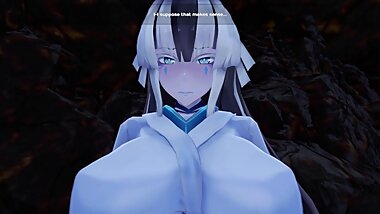 Monster Girl Island Demo - Fuyuko Scene