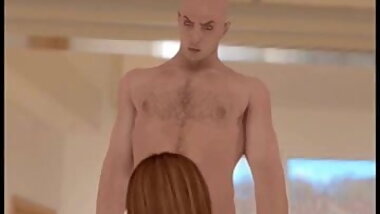 3d redhead MILF can suck a cock like a pro