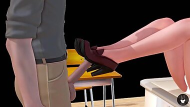 Honey Select Heeljobs - Bribing the Teacher