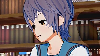 Yuki Nagato Feels Dick for the First Time