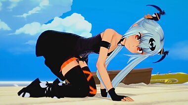 (3D Hentai)(Queen's Gate) Sex with Alice