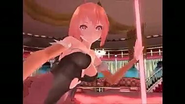 3D Succubus Pole Dance