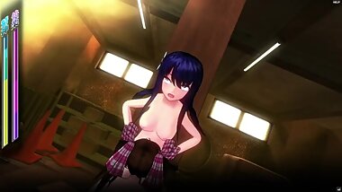Writhing Play - Futa Demolishes Female Classmate In Storage Room