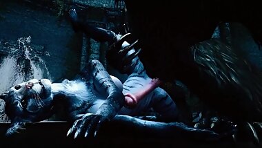 Khajiiti Teen Ravaged By Werebear Cock