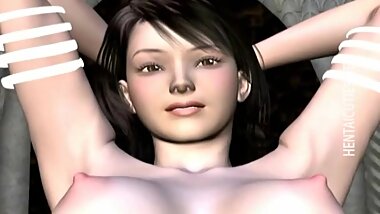 3D ANIME SLAVE RIDE FUCKING MACHINE